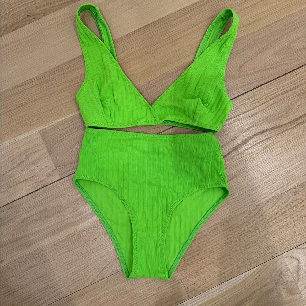 Vibrant Green Bikini Set